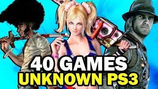 THE 40 BEST UNKNOWN PS3 GAMES