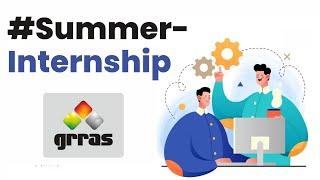 Grras Solutions summer industrial internship training program for BCA, MCA, B-tech, M-tech, Bsc, Msc