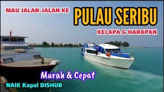 PILIHAN TEPAT‼️MURAH HANYA RP. 61 RIBU • PULAU KELAPA & HARAPAN • PALING INDAH UNTUK SNORKELING