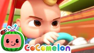 JJ's EPIC Shopping Cart Race! | CoComelon Nursery Rhymes