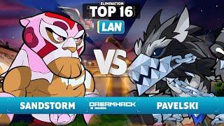 Sandstorm vs Pavelski - Elimination Top 16 - Dreamhack Valencia 2023 - LAN 1v1