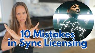 E16 Sync Licensing Masterclass with Deraj and Kimera: 10 Common MISTAKES