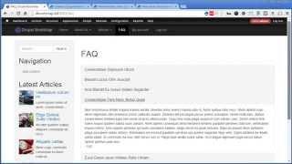 Drupal Bootstrap - 26 - Creating FAQ and Views