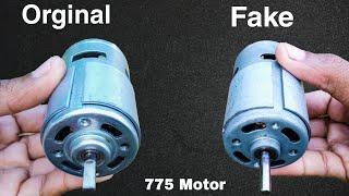 Orginal 775 Motor VS Fake 775 Motor