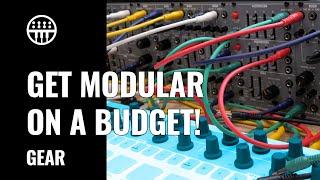 Affordable modular synth setup | Get modular |  Thomann