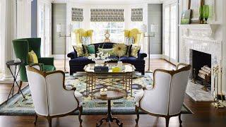 How This Classic Historic Home Blends Bold Colors, Modern Elements Against A Traditional Backdrop