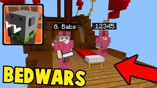 Playing BEDWARS in Craftsman Building Craft (AWESOME)