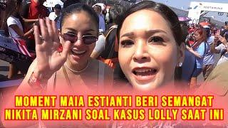 Moment Maia Estianty Beri Semangat Nikita Mirzani Soal Kasus Lolly, Katakan Hal Ini Saat Bertemu