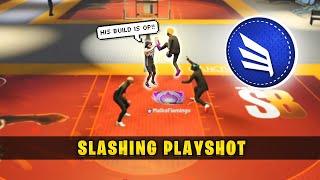 NEW Playmaking Shot Creator With CONTACT DUNKS and a 93 3pt NBA 2k22! BEST ISO BUILD NBA2K22