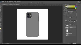 How to make 3d phone case cover Mock-up in Adobe Photoshop CC Tutorial, Part -1