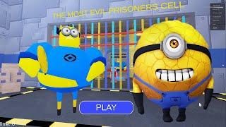 Despicable Me Minion BARRY'S PRISON RUN Obby New Update Roblox - All Bosses Battle FULL GAME #roblox