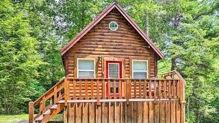 Off-the-grid Cabin Living in Red River Gorge | Exploring Tiny House