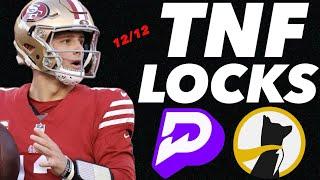 PRIZEPICKS NFL THURSDAY NIGHT 12/12/24 - FREE PICKS!!!  (5-1 RUN!!) - BEST PLAYER PROPS - TNF BETS