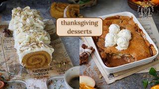 Thanksgiving Desserts