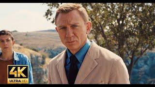 JAMES BOND VISITS VESPER’S GRAVE NO TIME TO DIE 4K