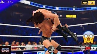 WWE 2K23 (PS5) - CAMERON GRIMES vs AUSTIN THEORY | SMACKDOWN, SEPT. 29, 2023 [4K 60FPS]