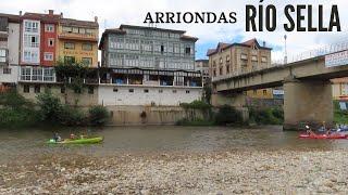 ¡Cruzamos Arriondas y el fabuloso río Sella! Encantos de Asturias, España | Charms of Asturias.Spain