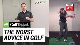 As seen in Golf Digest | The Worst Advice in Golf