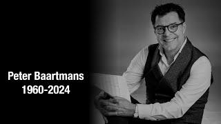 R.I.P. Peter Baartmans, 1960-2024