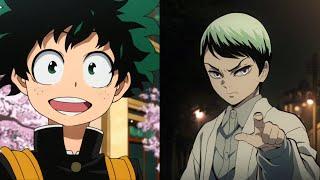 My Hero Academia and Demon Slayer Characters with the Same Voice Actor