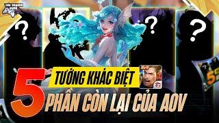 Liên Quân Top 5 Tướng Khác Biệt với Phần Còn Lại của Bình Nguyên Vô Tận, TNG