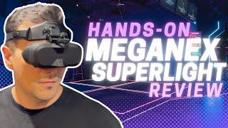 MeganeX Superlight 8K Hands-On Review: The microOLED VR Headset That Changes Everything?