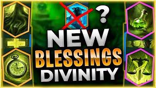 NEW UPDATE!! New Blessing's Divinity... Raid: Shadow Legends