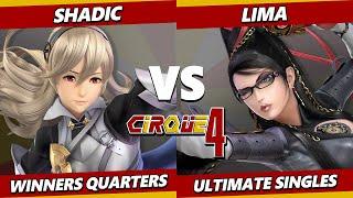 Cirque 4 - Lima (Bayonetta) Vs. SHADIC (Corrin) Smash Ultimate - SSBU