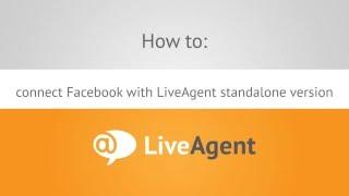 How to connect Facebook with LiveAgent standalone version | www.liveagent.com