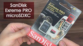 Sandisk Extreme Pro 256GB Microsdxc Unboxing - Copy & Speed Test