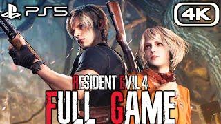 RESIDENT EVIL 4 REMAKE PS5 Gameplay Walkthrough FULL GAME (4K 60FPS) No Commentary