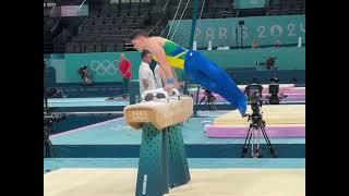 Diogo Soares  - Podium Training - Floor, Rings, Gymnastics Paris 2024