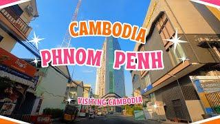 [4K] Cambodia Phnom Penh City 2024 Video 4K Skyscrapers, High Rise Building & Skyline #phnompenh #4K