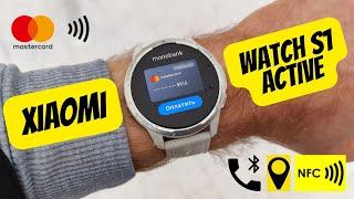 ОБЗОР XIAOMI WATCH S1 ACTIVE - ЛУЧШИЕ СМАРТ-ЧАСЫ ЗА $100  РАБОЧИЙ NFC, GPS, BT ЗВОНКИ, AOD 