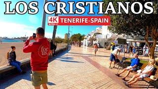 TENERIFE - LOS CRISTIANOS | What is the Atmosphere like Now?  4K Walk ● March 2025