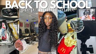 BACK TO SCHOOL PREP/MAINTENANCE *for junior year* | hair, lashes, nails + more!