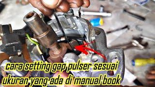 cara setting gap pulser great corolla ( all new )