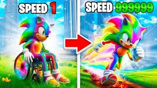 Upgrading GOD SONIC To FASTEST EVER In GTA 5
