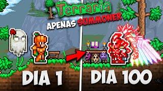 Passei 100 Dias de Summoner no Terraria