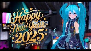 Hatsune Miku - The Sci-Fi Year - Happy New Year 2025 - 4K HD HQ Sound SecondLife