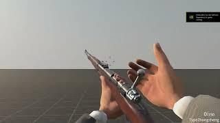 Bolt Action Sketch... FPS firearm attempt 4, Godot Engine 4 [No Action Sound]