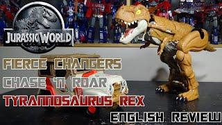 Video Review for Jurassic World - Fierce Changers - Chase 'N Roar - Tyrannosaurus Rex