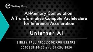 Untether AI: At Memory Computation  A Transformative Compute Architecture for Inference Acceleration