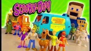 Scooby Doo - Case of the Haunted Imaginext Toy Unboxing! Stop Motion Adventure!