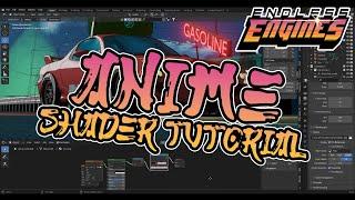 * Anime Shader Tutorial * Endless Engines Challenge  #pwnisher #blender #render #davinciresolve