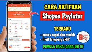 Cara Daftar Shopee Paylater | Cara Aktifkan Shopee Paylater