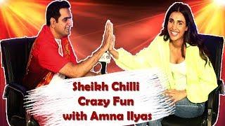 Amna Ilyas Funny Interview With Sheikh Chilli | Dil Par Mat Laina With Sheikh Qasim | Epk Comedy