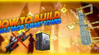 ARK MOBILE : How to make vault drop turret tower ark mobile | BrBlacky