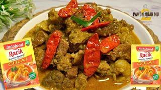 RESEP GULAI DAGING SAPI BUMBU INSTAN INDOFOOD