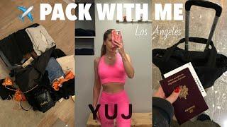 PACK WITH ME LOS ANGELES : Mes indispensables, glow up et pourquoi je pars ?